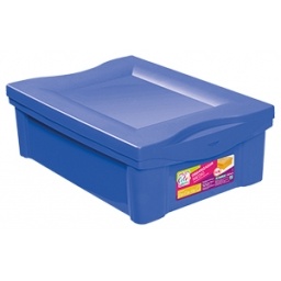 CAJA ORGANIZADORA BAJA AZUL