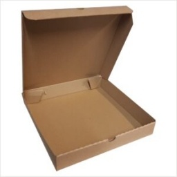 CAJA PARA PIZZA MARRON 28 CM